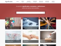 Desktop screenshot for significados.com