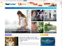 Desktop screenshot for phunusuckhoe.vn