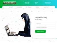 Desktop screenshot for dinisohbeti.com