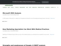 Desktop screenshot for notesmatic.com