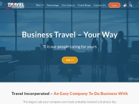 Desktop screenshot for travelinc.com