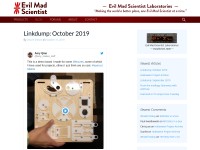 Desktop screenshot for evilmadscientist.com