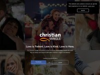 Desktop screenshot for christianmingle.com