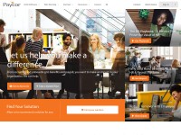 Desktop screenshot for paycor.com