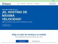 Desktop screenshot for chilewebhost.cl