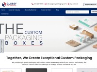 Screenshot of glossypackaging.com