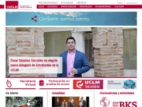 Desktop screenshot for uclm.es