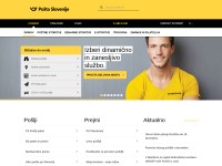Screenshot of posta.si