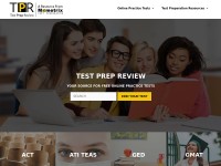 Desktop screenshot for testprepreview.com