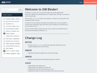 Desktop screenshot for gmbinder.com