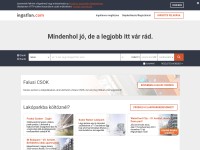 Desktop screenshot for ingatlan.com