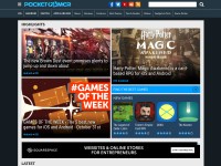 Desktop screenshot for pocketgamer.com
