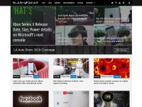 Desktop screenshot for slashgear.com