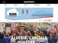Desktop screenshot for huffpostmaghreb.com