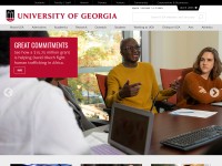 Desktop screenshot for uga.edu