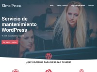 Desktop screenshot for elevopress.com