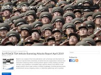 Desktop screenshot for publicintelligence.net