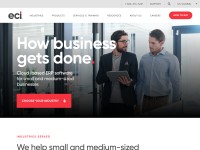 Desktop screenshot for ecisolutions.com