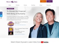 Desktop screenshot for richdad.com