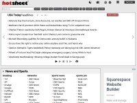 Desktop screenshot for hotsheet.com