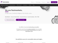 Desktop screenshot for fastmarkets.com