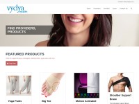 Desktop screenshot for vydya.com