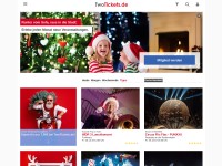 Desktop screenshot for twotickets.de