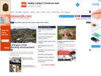 Desktop screenshot for bdnews24.com