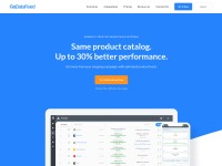 Desktop screenshot for godatafeed.com