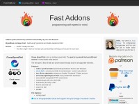 Desktop screenshot for fastaddons.com