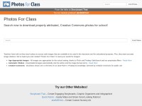 Desktop screenshot for photosforclass.com