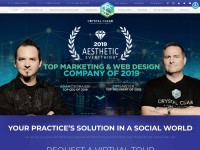 Desktop screenshot for crystalcleardm.com