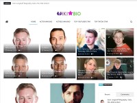 Desktop screenshot for wikistarbio.com