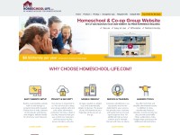 Desktop screenshot for homeschool-life.com