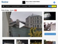 Desktop screenshot for skylinewebcams.com