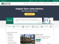 Desktop screenshot for baptisthealth.net