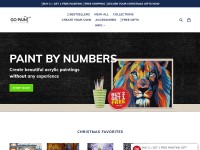 Desktop screenshot for gopaintbynumbers.com