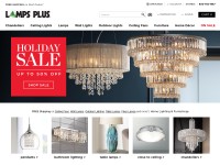 Desktop screenshot for lampsplus.com