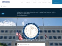 Desktop screenshot for nccourts.org