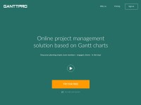 Desktop screenshot for ganttpro.com