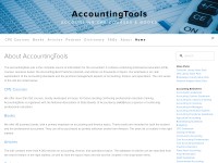 Desktop screenshot for accountingtools.com