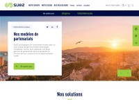 Desktop screenshot for suez.com