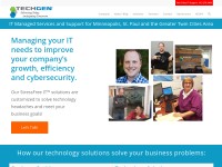 Desktop screenshot for techgen.com