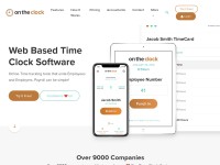 Desktop screenshot for ontheclock.com