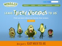 Desktop screenshot for eatwholly.com