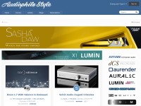 Desktop screenshot for audiophilestyle.com