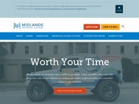 Desktop screenshot for midlandstech.edu