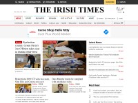 Desktop screenshot for irishtimes.com