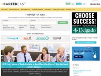 Desktop screenshot for careercast.com