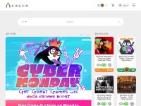 Desktop screenshot for kinguin.net